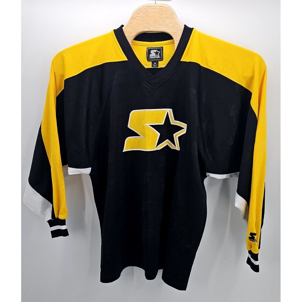 Vintage 90s Starter Hockey Jersey Rare USA 1990s Sport Street Athletic Big Logo